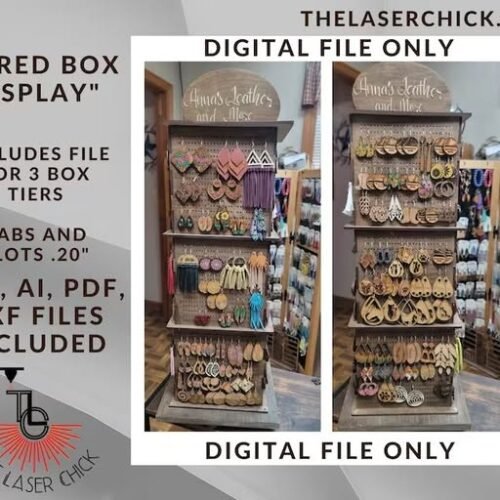 Exhibicion De Caja Escalonada Creativo Digital